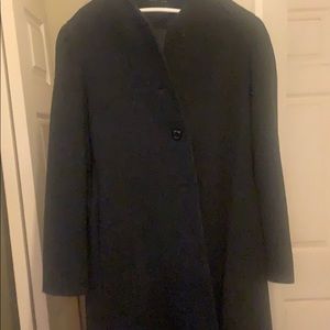 Wool dress coat